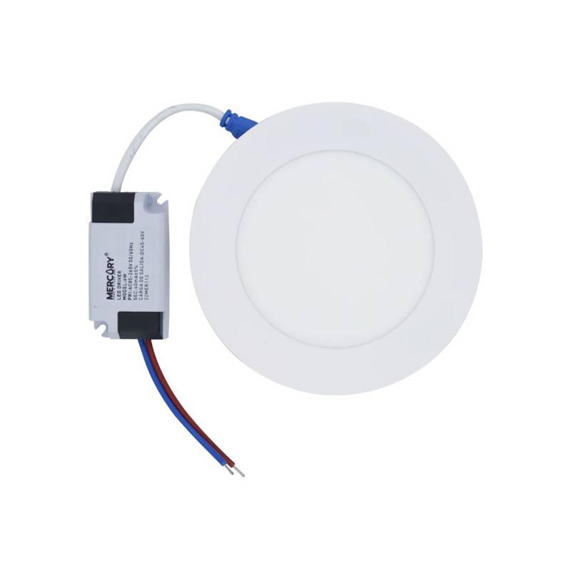 PANEL REDONDO INCRUSTAR LED 6W MERCURY