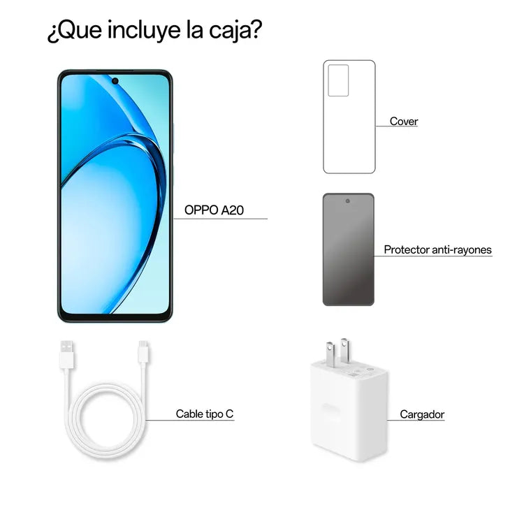 Celular OPPO A20 128GB