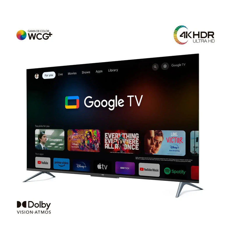 Televisor KALLEY 65″ UHD 4K QLED Smart TV Google
