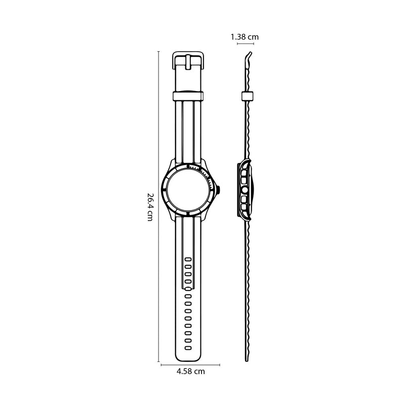 Reloj KALLEY K-SWR3 35 mm Rosado|Blanco