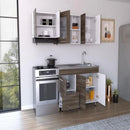 Cocina Integral Kira Siena y Blanco