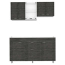 Cocina Lumina Roble Gris 150 cm