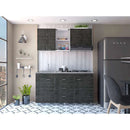 Cocina Lumina Roble Gris 150 cm