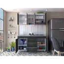 Cocina Lumina Roble Gris 150 cm