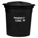 Tanque Rotoplast de 5.000 Litros Negro