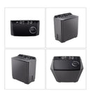 Lavadora LG Doble Tina 15Kg Negro Roller Jet