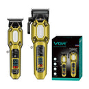 Combo Barbero Máquina Corte VGR V-600 + V-900 WH