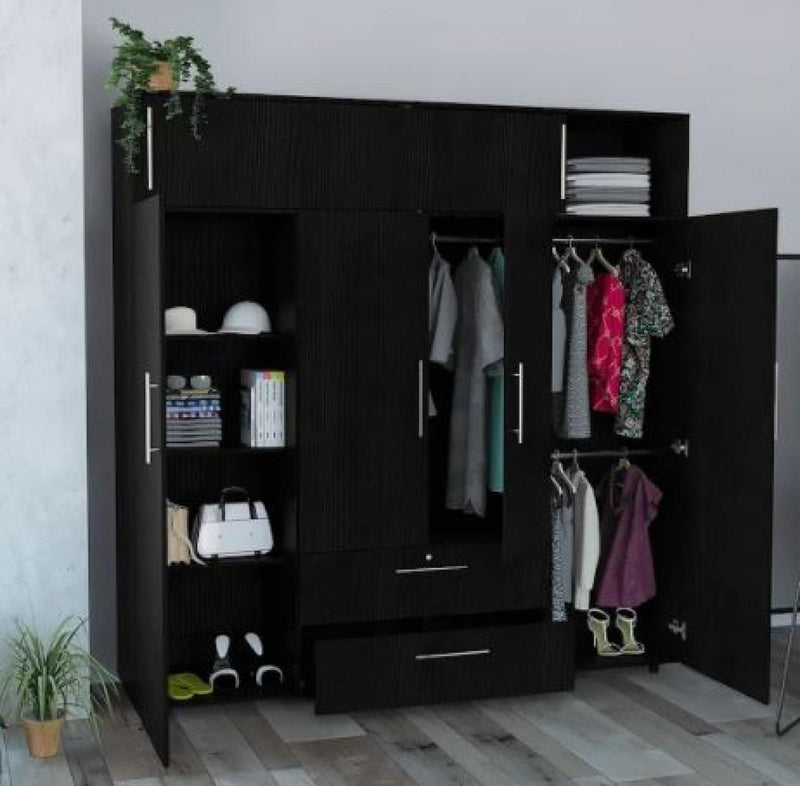 Closet Luque Rta Color Wengue