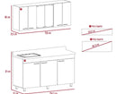 Cocina integral 150 Sicilia
