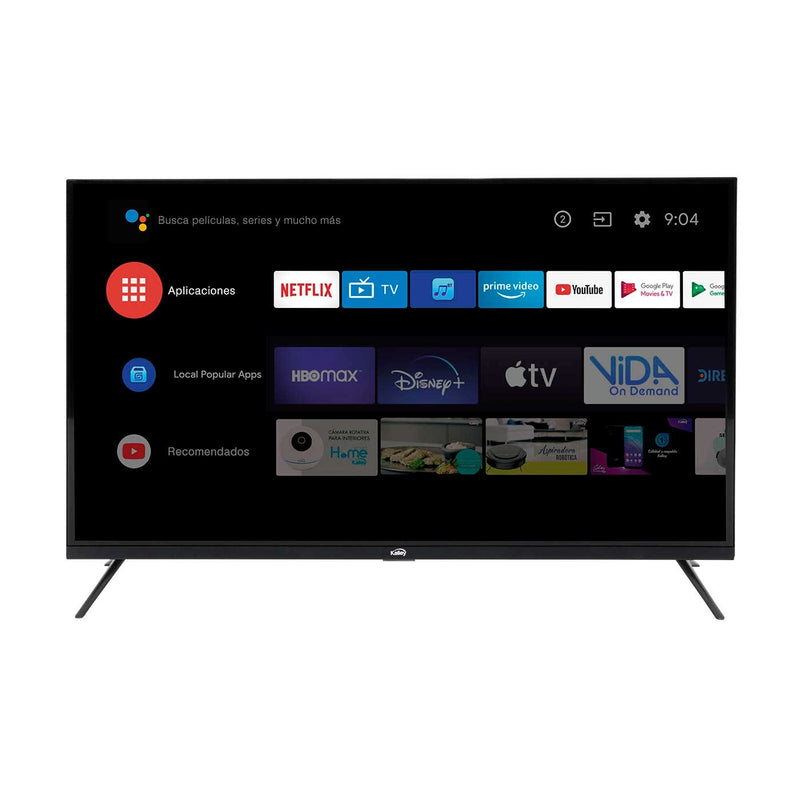 Televisor TV KALLEY 32 Pulgadas 81 cm ATV32HDW HD LED Plano Smart TV Android