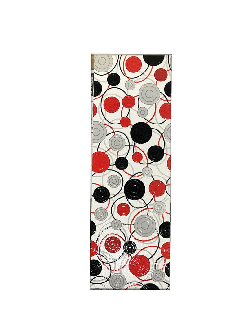 Listón Sinfonía Puntos Rojos 15x45