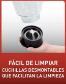 Licuadora Samurai Ultra Vaso Vidrio