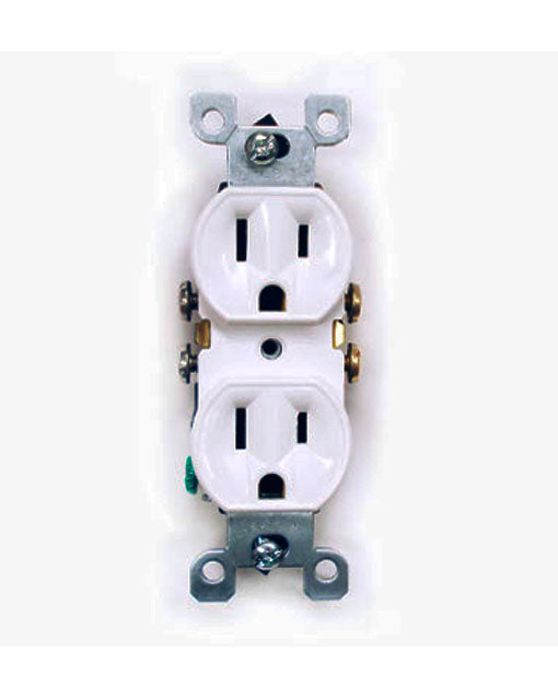 Toma Doble Leviton con polo a tierra