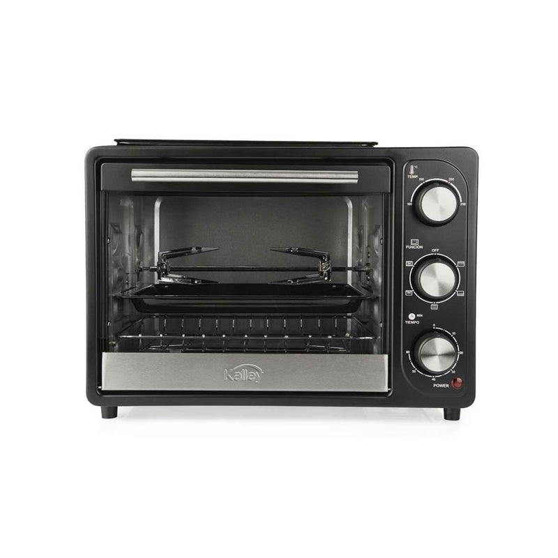 Horno Tostador KALLEY 18 Litros K-MHE18N Negro