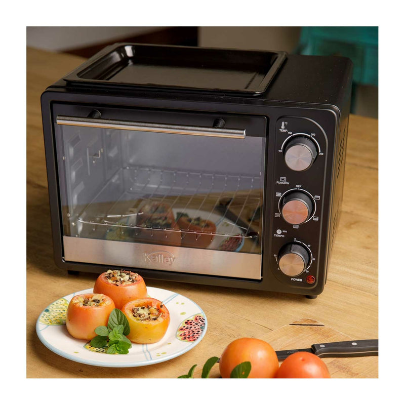 Horno Tostador KALLEY 18 Litros K-MHE18N Negro