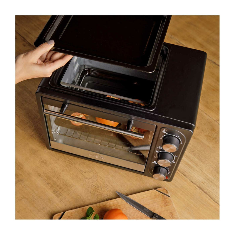 Horno Tostador KALLEY 18 Litros K-MHE18N Negro