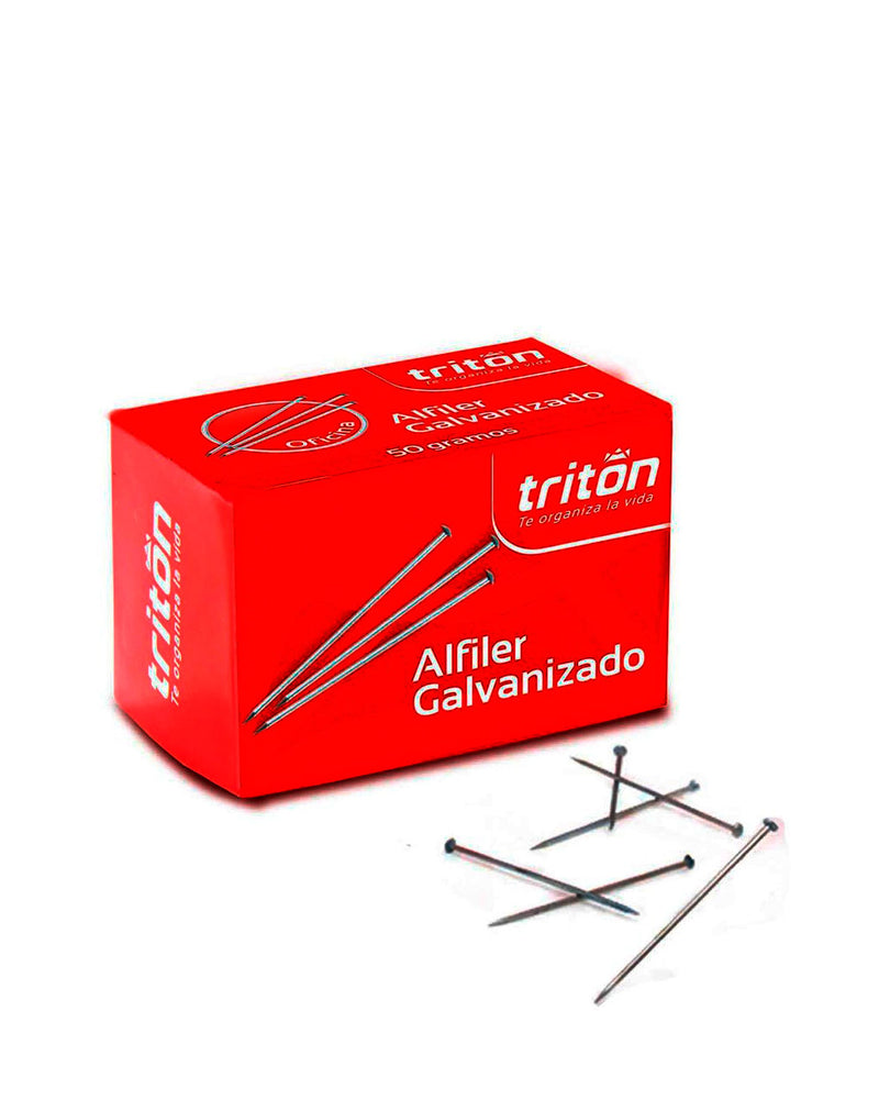 Alfiler Galvanizado Caja TRITON