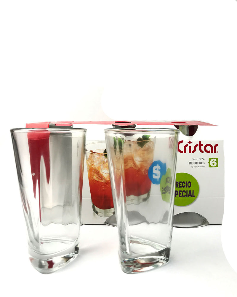 Set de Vaso Niza Bebidas x 6 Unidades