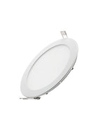 Panel LED redondo de incrustar 12W