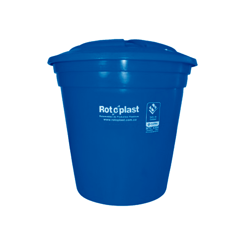 Tanque Rotoplast de 2000 Litros Azul.