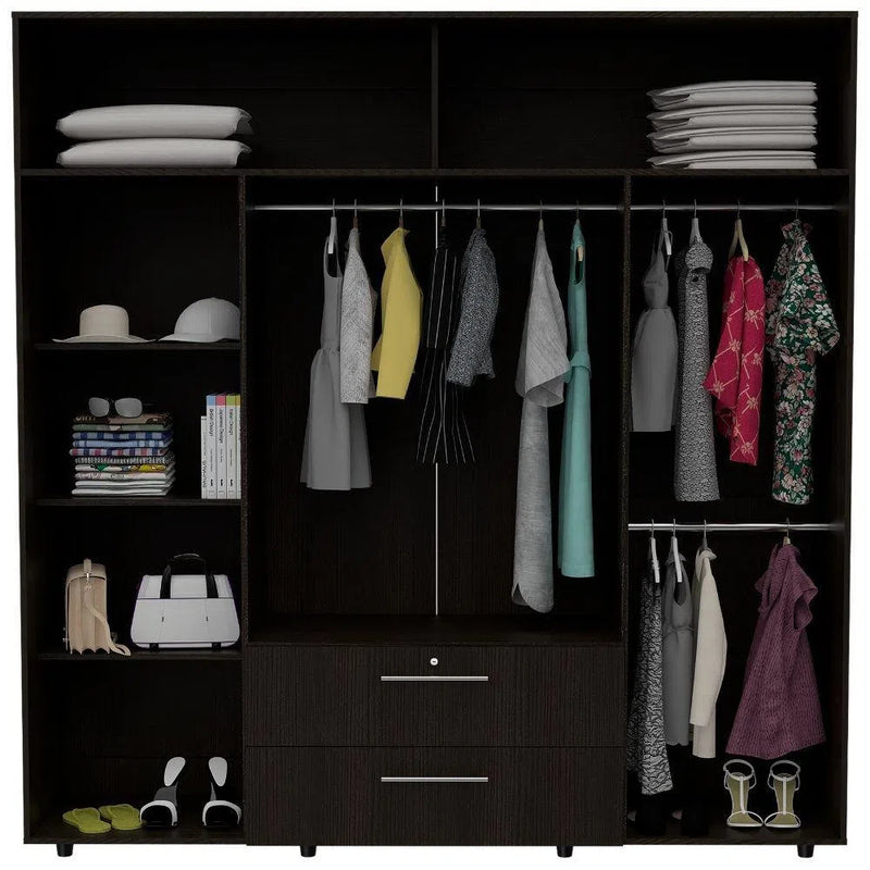 Closet Luque Rta Color Wengue
