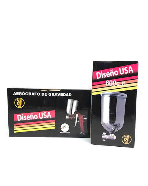 Aerógrafo F-75 de Gravedad de 600cc