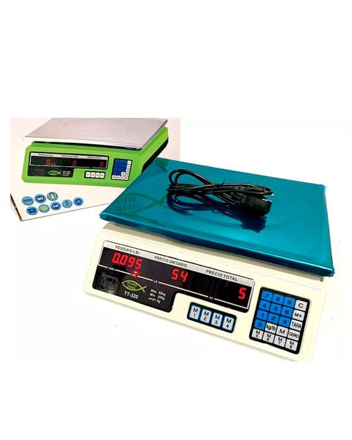 Báscula Digital Totus tipo gramera de 40Kg